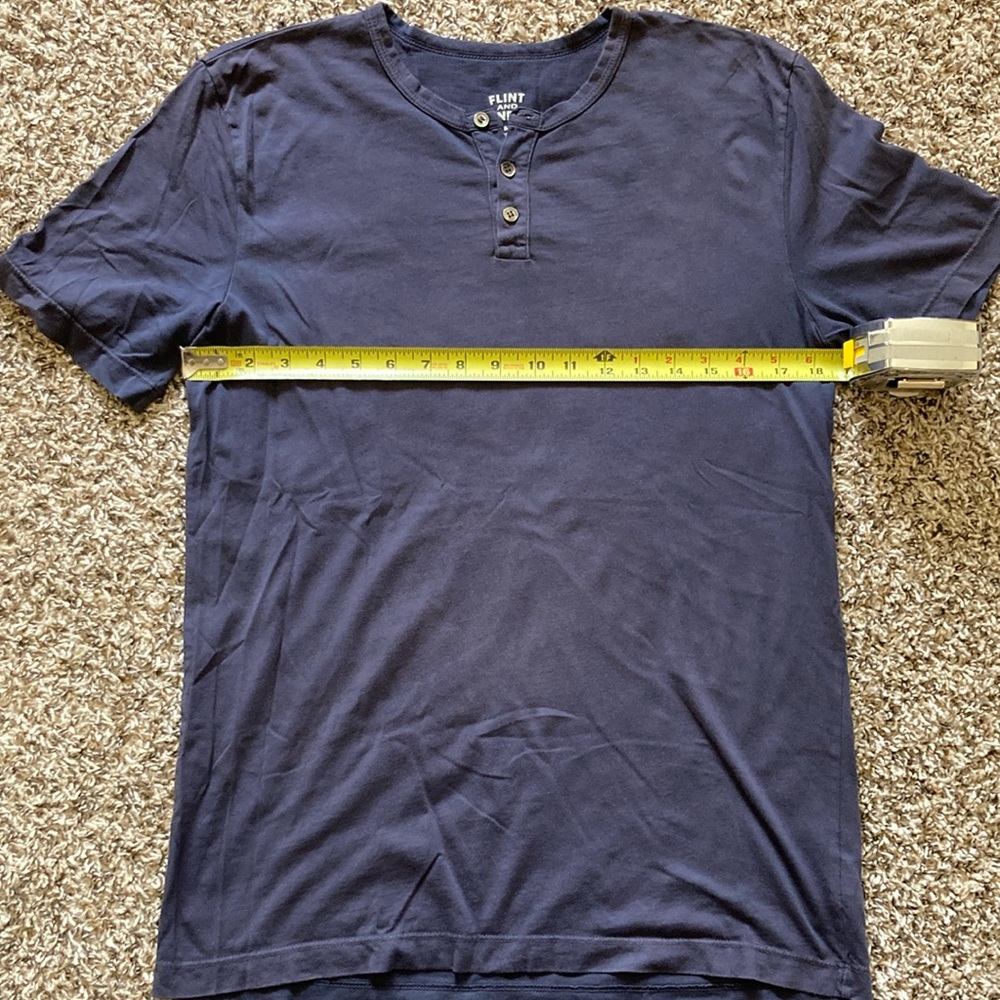 Flint and Tinder Short Sleeve Henley T